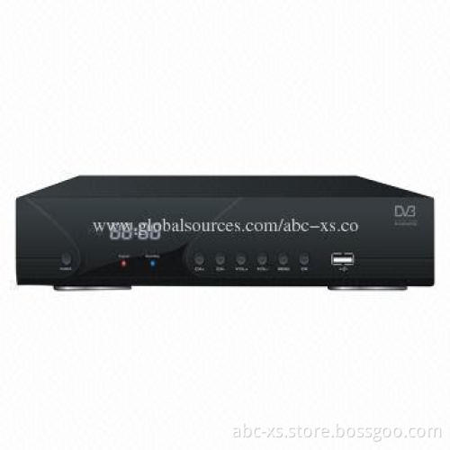 EU HD DVB-T Digital TV Receiver, Supports Media Playback/PVR/Time Shifting/MPEG-4/H.264/MPEG-2
